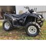 Suzuki 500 4x4 ATV with 60" moose plow, only 912
