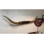 Long horns 68" wide and sombrero