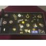 TRAY LOT OF COSTUME JEWELRY, PENDANTS, EARRING