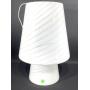 Vetri Murano Swirl Art Glass Lamp. 17in H