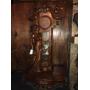 Carved Wood clock 88x48x33