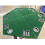 Folding Poker Table Top approx 4ft by 4ft