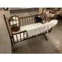 Vintage Wood Baby/Toddler Bassinet Crib