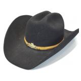 Old Stone western cowboy hat 3XXX. Made in USA.