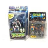 Todd McFarlane Spawn and Pilot Spawn action