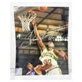 Shawn kemp autographed picture