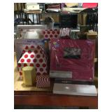 Scrapbooks, Scrapbook supplies, and Gift boxes