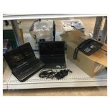 Dell and Sony Laptop, Dell Computer tower, cords,
