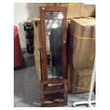Full body mirror, ready for travel, 5ft tall,