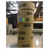7 New Rolls Of GIR Tape.