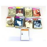 Vintage illustrated learning cards  1979