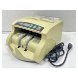 AccuBanker paper money bill counter machine.