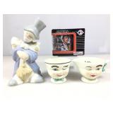 Baileys LE sugar and creamer cups, porcelain