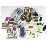 Shoes, hair accessories. Assorted