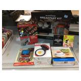 NIB Kitchen Items. Breakfast Kit, Aluminum LED