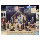 Kirkland 12 Piece Hand Painted Nativity Set in