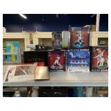 Sports Bobbleheads in Boxes and Al Pacino