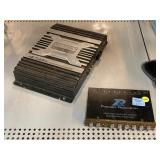 Kenwood Car Amp and 4-Band Graphic Equalizer.