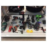 Assorted Power Tools. Ryobi, Drill Master, Black