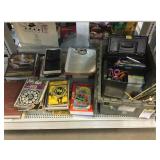 Assorted Books, Office Supplies and more.