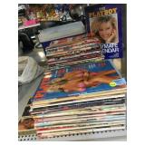 Assorted Playboy, Penthouse and more magazines