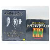 Playboys book of backgammon and Star Trek the