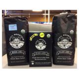 NIB Devil Mountain Black Label Coffee and Pods.