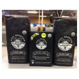 NIB Devil Mountain Black Label Coffee and Pods.
