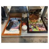 Himalayan Salt lamp in box, Framed Prints,