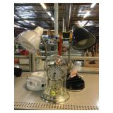 Elgin Quartz Dome Anniversary Clock and two