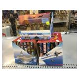 3 boxes of Support U.S. Troops