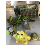 Frog Statues and Holders.