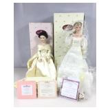 2 Ashton Drake collector dolls.