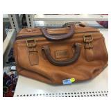 Duluth trading co. Leather Bag. Approx 20x15in