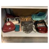 Assorted Purses, Handbags.
