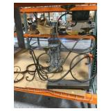 4 Metal candle holders