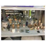 Small figurines and home decor. Figures are