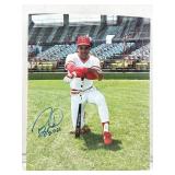 Barry Larkin autographed picture
