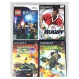 PS2 games, Rugby, Thunder Strike, Modern Military