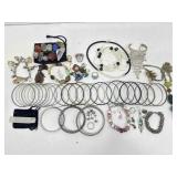 Costume fashion jewelry. Bracelets and more