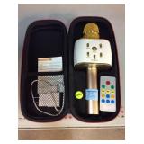 Portable Bluetooth Karaoke Microphone with remote