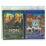 2 Sealed new playing card decks. Boardwalk