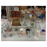 Collectible Alcohol Bottles, Bar Glasses, Shot