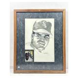 Frank Thomas framed picture