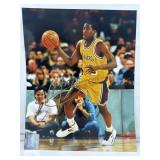 Eddie jones autographed picture