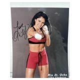 Mia St. John autographed picture