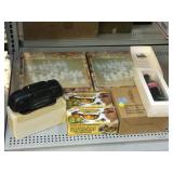 2 Glass Chess Sets, Collectors Coca Cola Bottle