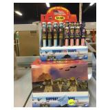 3 boxes of Support U.S. Troops