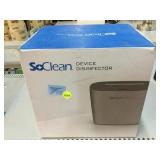 SoClean Device Disinfector in box