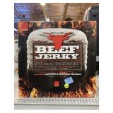 In box Ronco Beef Jerky Machine and Food